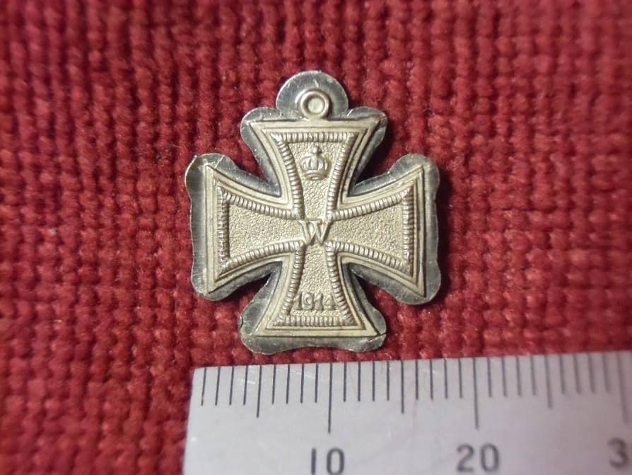 W帝政ドイツ軍/プロイセン王国＊製造途中１９１４鉄十字勲章ミニチュア（実物） Amazon.co.jp: W帝政ドイツ軍/プロイセン王国＊製造途中1914